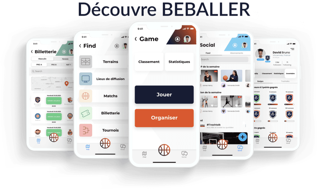 Découvre les toutes les fonctionnalité de BeBaller - Dr Clutch
