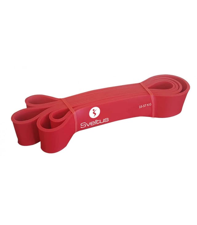 Power Band rouge 23-57 kg | Sveltus