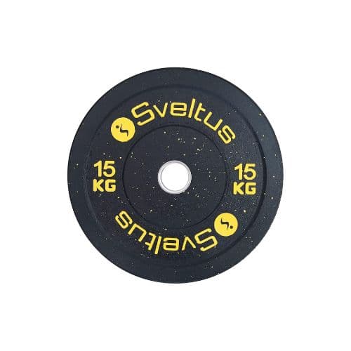 Disque olympique bumper 15kg – Sveltus