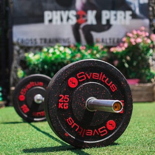 Disque olympique bumper 25kg – Sveltus