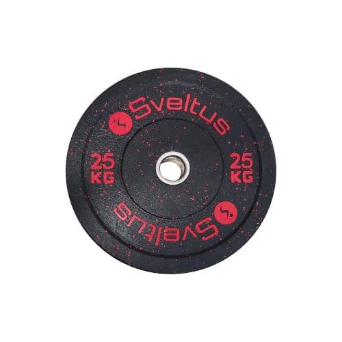 Disque olympique bumper 25kg – Sveltus