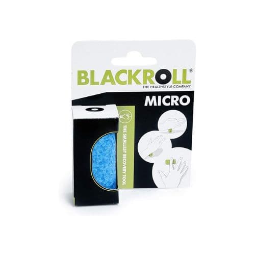 Rouleau de massage Micro 6cm Bleu – Blackroll