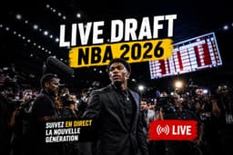 [Live] Draft NBA 2026 : prospects, trades et diffusion