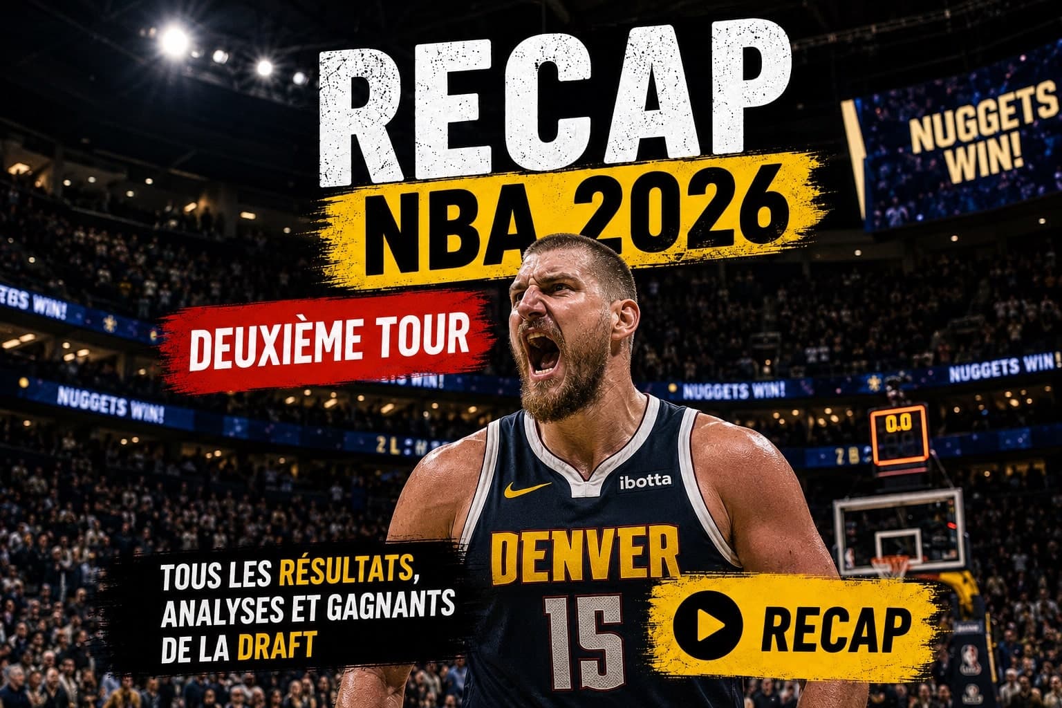Draft NBA 2026 : tous les résultats du second tour