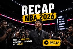 Draft NBA 2026 : tous les résultats du 1er tour
