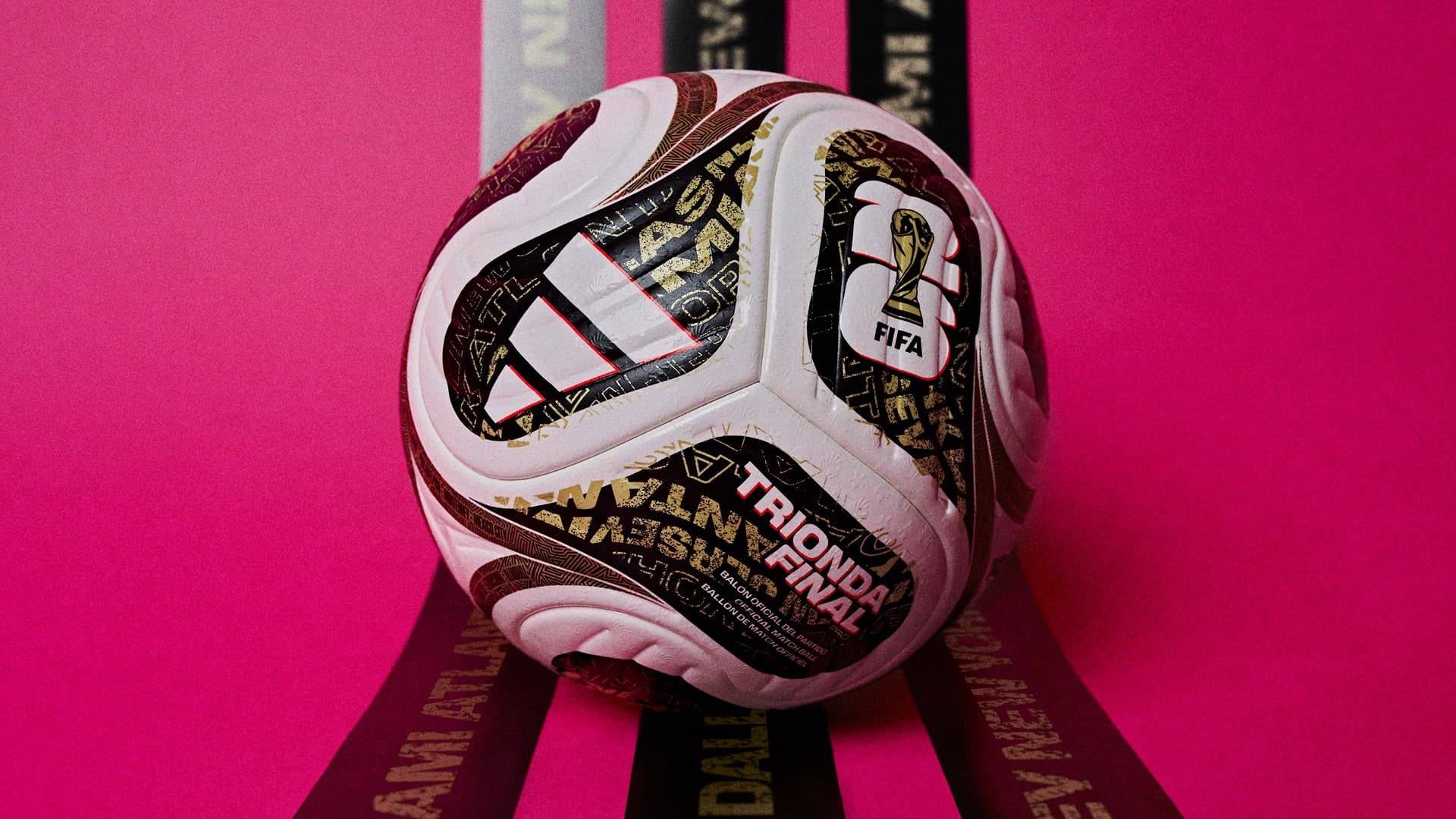 Trionda Final : le ballon noir et or des derniers matchs de la Coupe du monde 2026