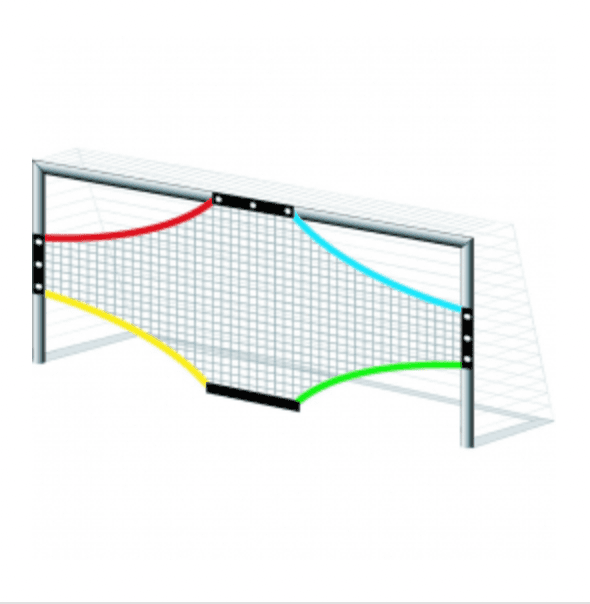 Cible en maille pour cage de foot à 8 – 6 x 2.10 m