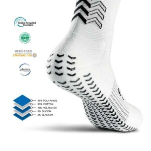 Chaussettes antidérapantes ultra légères SOXPro Ultralight composition