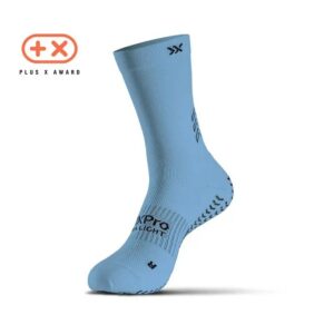 Chaussettes antidérapantes ultra légères SOXPro Ultralight Bleu clair