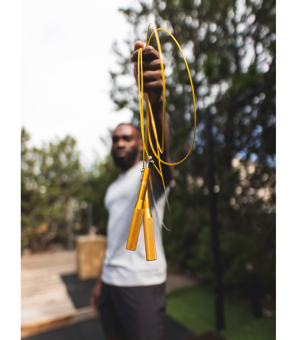 Corde à sauter ajustable