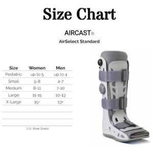 Guide des tailles Bottes de marche Airselect Standard - Aircast