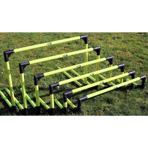 Haies d’agilité pliables 6 hauteurs différentes – Powershot