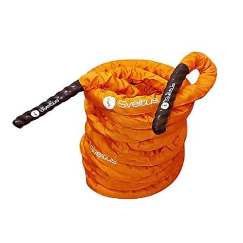 Battle rope premium 10m x 38mm – Sveltus