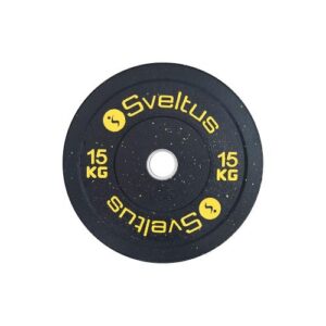 Disque olympique bumper 15kg - Sveltus