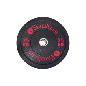 Disque olympique bumper 25kg - Sveltus