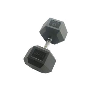 Haltère hexagonale 45 kg - Sveltus