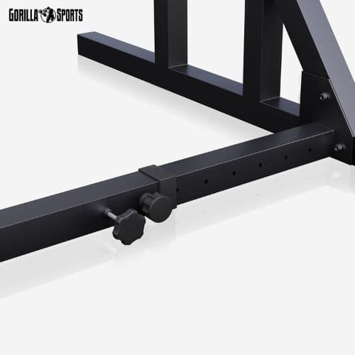 Squat Rack Hauteur et Largeur Réglable – Gorilla Sports