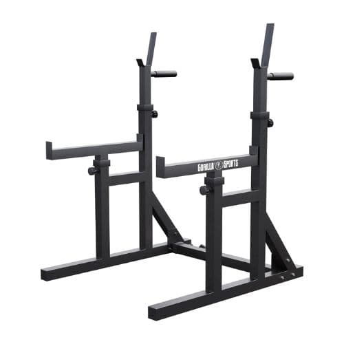 Squat Rack Hauteur et Largeur Réglable – Gorilla Sports