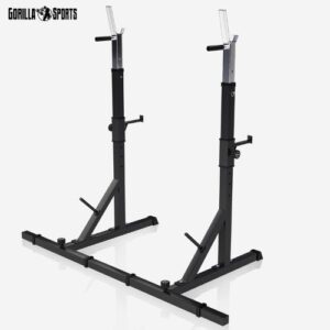 Squat Rack Multifonction en acier - Gorilla Sports