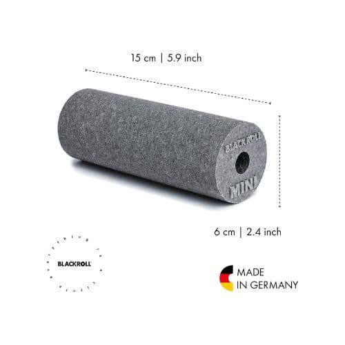 Rouleau de massage Mini 15cm Gris – Blackroll