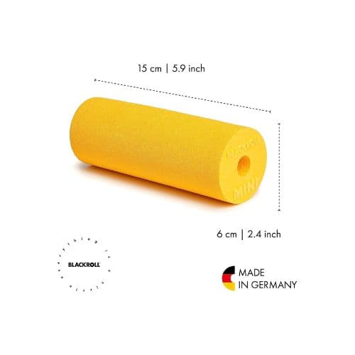 Rouleau de massage Mini 15cm Jaune – Blackroll