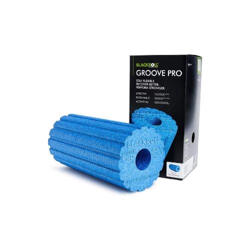 Rouleau de massage Rainuré Groove Pro 30cm Bleu – Blackroll