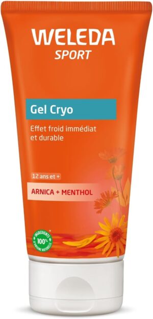 gel de massage cryo à l'arnica